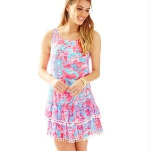 NEW Lily Pulitzer Pom Pom Dress (L)